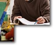 CU Online photo collage