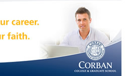 Corban College & Graduate School logo