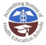 Accrediting Bureau of Health Education Schools logo
