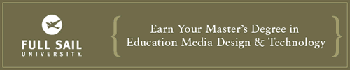 Full Sail University: Earn Your Master's Degree in Education Media Design & Technology