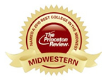 The Princeton Review 'Best in Midwest' logo
