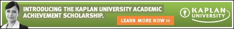 Introducing the Kaplan University Academic Achievement Scholarship. Learn more now.