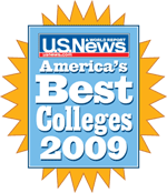 U.S. News America's Best Colleges 2009 logo