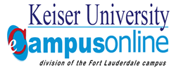 Learn more about Keiser University eCampus Online! Keiser University eCampus Online logo