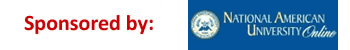 Sponsored by National American University National American University logo