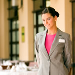 Wedding planner at venue