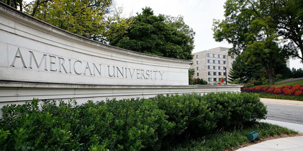 american university; colleges with sports management programs