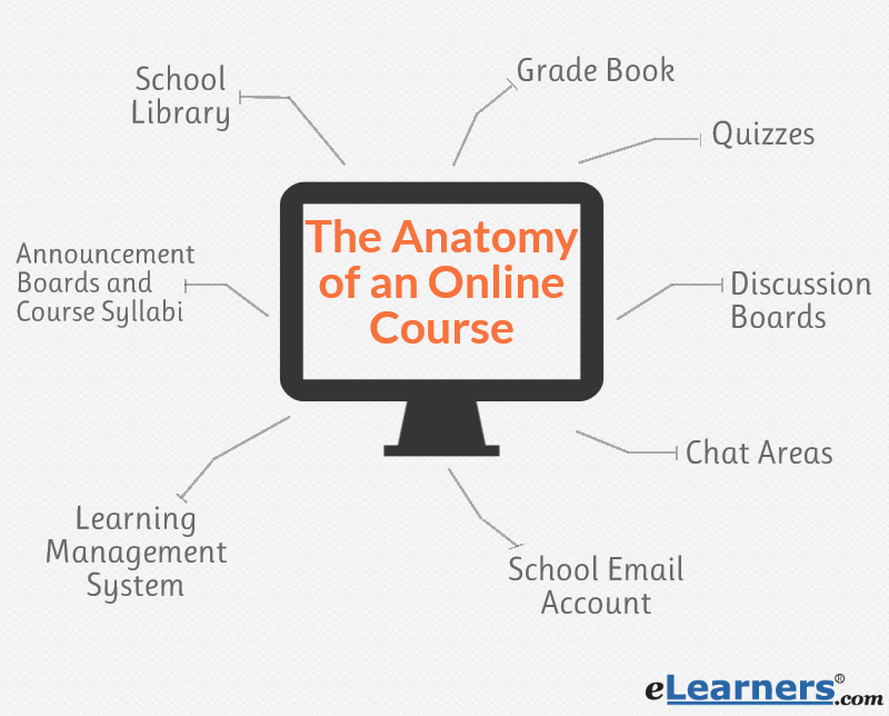 anatomy of online courses