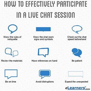 effectively participate in live chat session