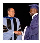 Howard University graduation ceremony photo