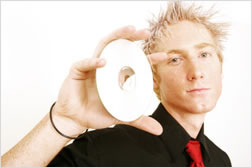 Learn more Minnesota State University Mankato! Minnesota State University Mankato music student with CD