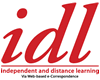 Independent and Distance Learning logo