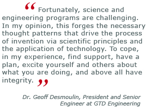 geoff desmoulin, forensic engineering