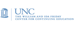 Learn more about the William and Ida Friday Center for Continuing Education at UNC! The William and Ida Friday Center for Continuing Education at UNC logo